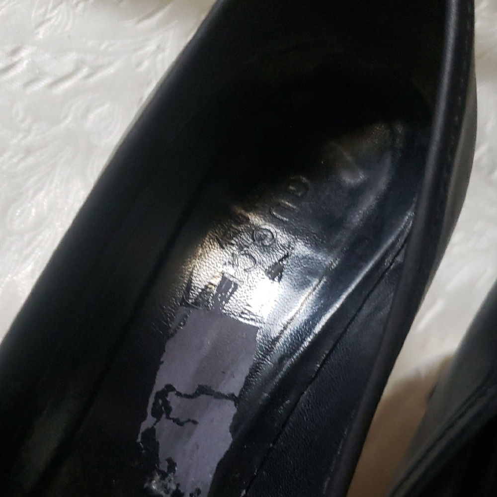 Gucci Block High Heels Sz 7 - Picture 6 of 10